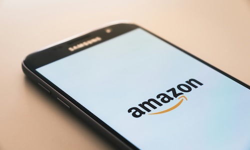 amazon app on a samsung device