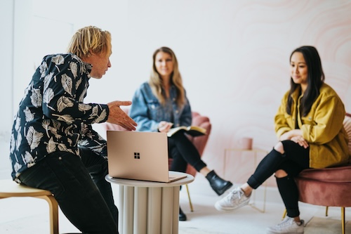 marketing team discussion